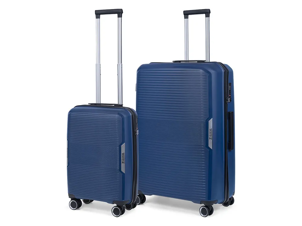 TravelZ Swinger 2-teilige Kofferset - Blue Rabatt