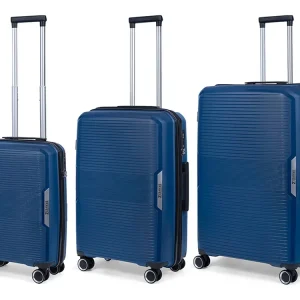 TravelZ Swinger 3-teiliges Kofferset - Blue Direktkauf