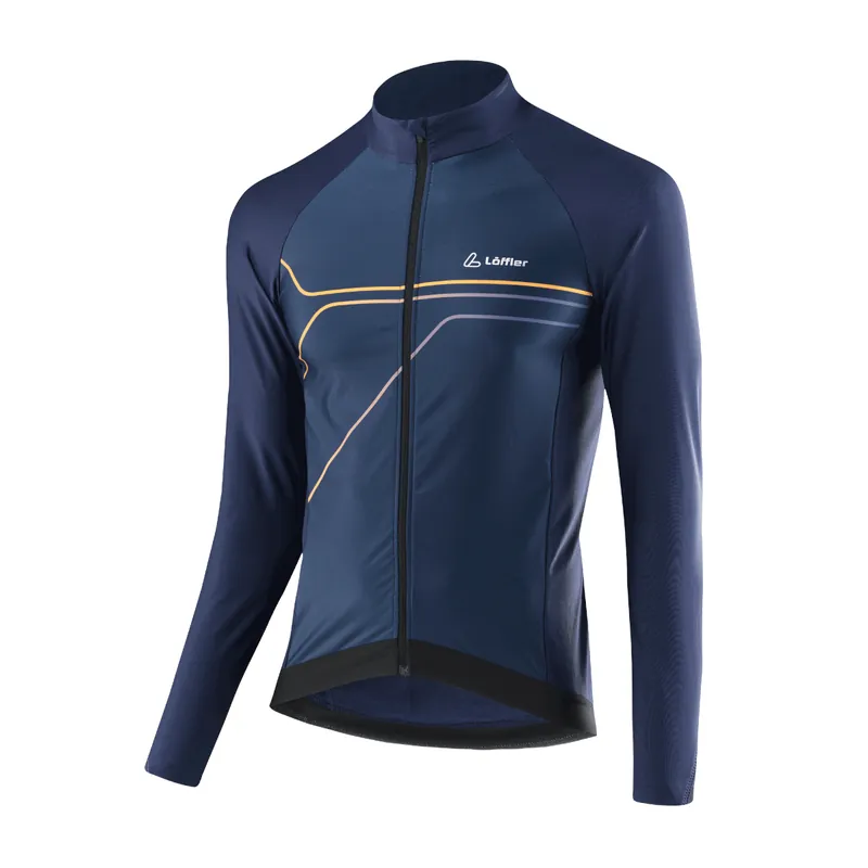 Direkt Vom Hersteller Loeffler Conflux dunkelblaues Herren- Radtrikot