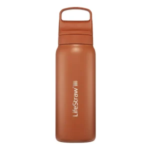 Lifestraw Go 700 ml Wasserflasche mit Filter - Orange Mega-Angebot