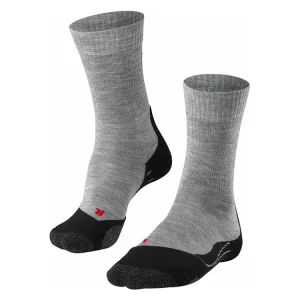 Zertifiziert Falke TK2 Herren Wandersocken - Light Grey