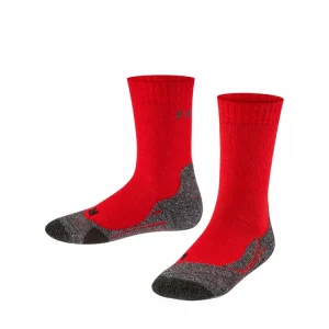 Schneller Versand Falke TK2 Kindersocken - Red
