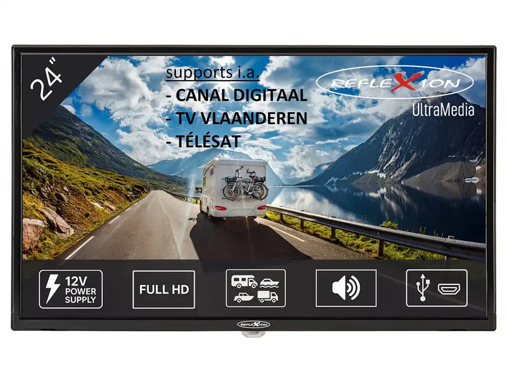 Reflexion LED2425 Camping LED TV Fernseher Must-Have