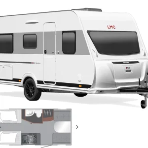 Ausverkauf LMC Sassino 460 E 2025 Wohnwagen