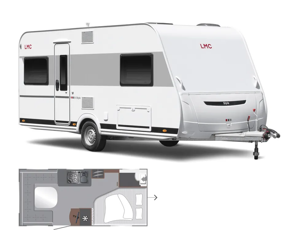 Nur Heute LMC Style 440 D 2025 Wohnwagen