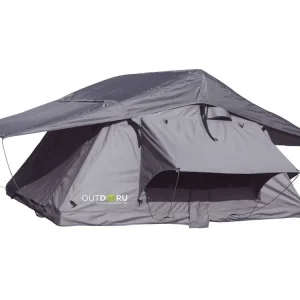 Versand Am Gleichen Tag OutdoorU Expedition 4 Pers Dachzelt inkl. Leiter & Cover - Grau