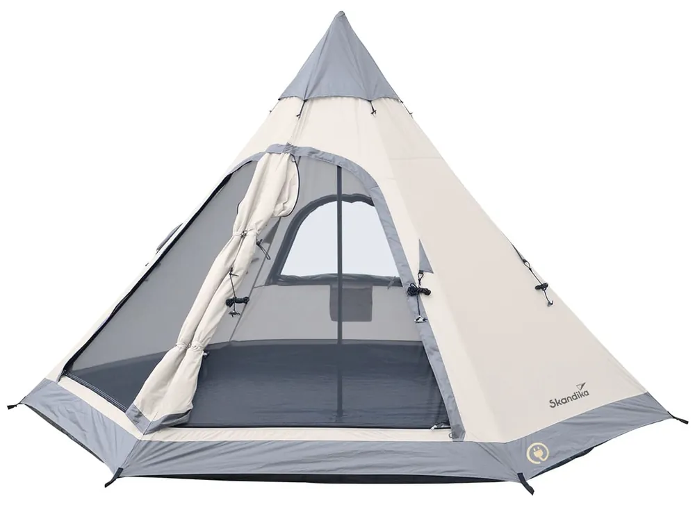 Neue Kollektion Skandika Lavvu 335 Protect Tipi-Zelt - Beige