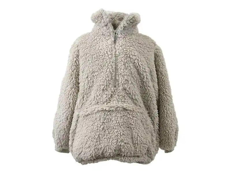 Unique Living Kids Willow oversized hoodie - Chateau Grey Schnäppchen