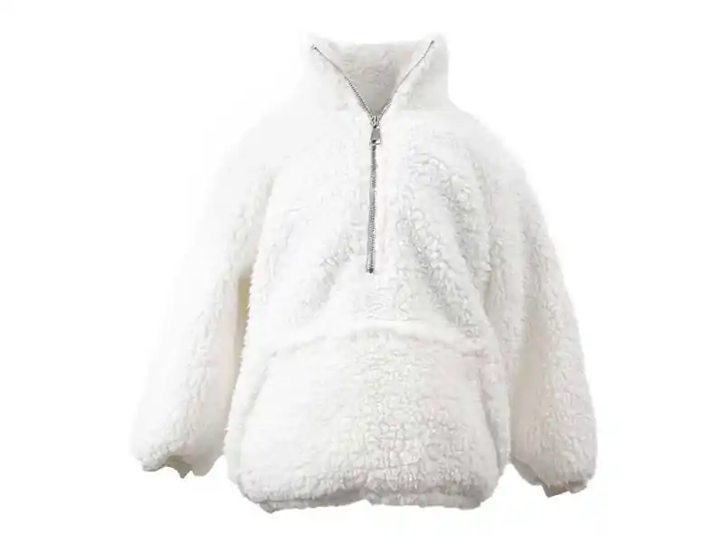 Highlight Unique Living Kids Willow oversized hoodie - Dove White