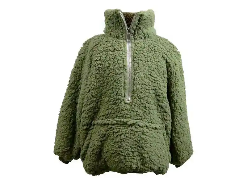 Expressversand Unique Living Kids Willow oversized hoodie - Winter Green
