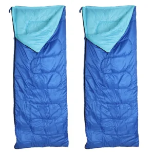 Markenware HIXA 2er-Set Schlafsäcke - Blue