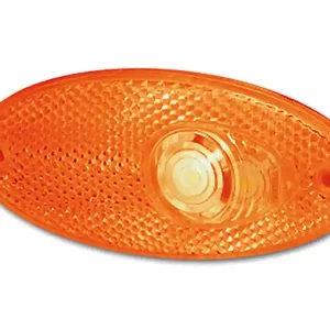 Echt Hella ovale Seitenmarkierungsleuchte orange - LED