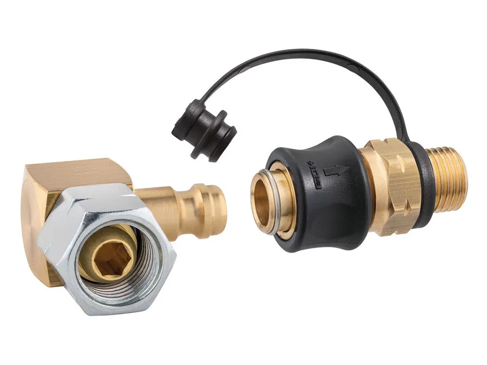 GOK 1-fach 1/4" Links Winkel-Schnellkupplung Nur Für Kurze Zeit