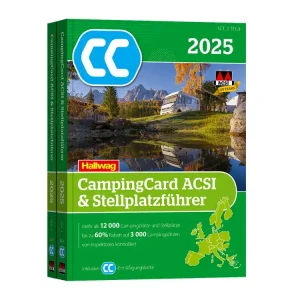 Billig ACSI 2025 CampingCard & Stellplatzführer