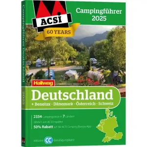 ACSI 2025 Deutschland Campingführer Schnäppchen