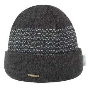 Hatland Ranger No Wind Herren-Mütze - Anthrazit Neue Kollektion