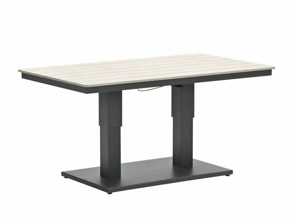 Garden Impressions Cyprus 150 x 87 cm verstellbarer Loungetisch - Anthrazit Jetzt Bestellen