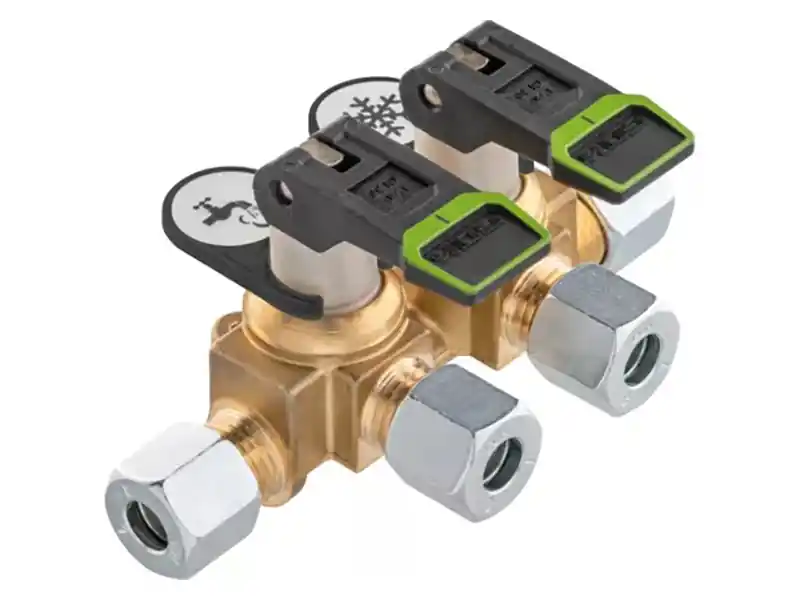 GOK SSV 8 mm Doppel-Schnellschlussventil Neu