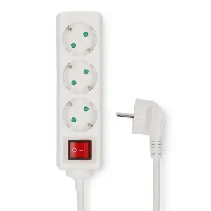 Nedis ESOC350F2WT 3-Fach Steckdosenleiste - 5 Meter Sonderangebot