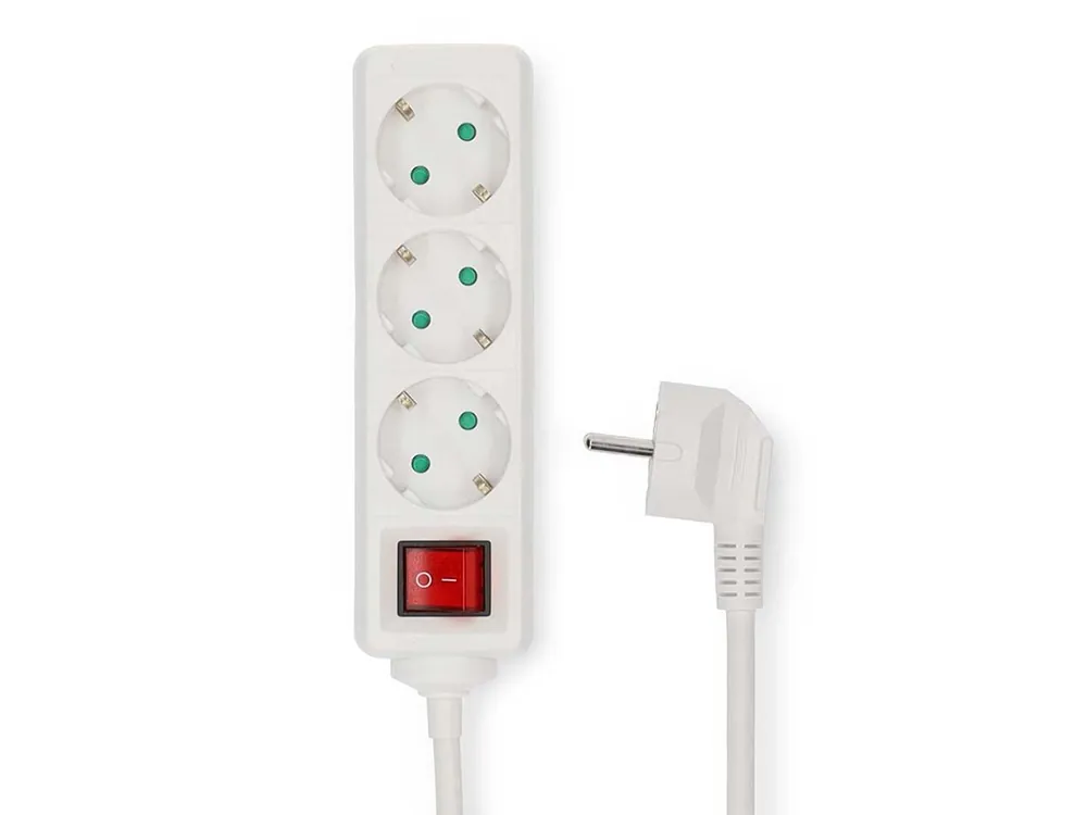 Nedis ESOC350F2WT 3-Fach Steckdosenleiste - 5 Meter Sonderangebot
