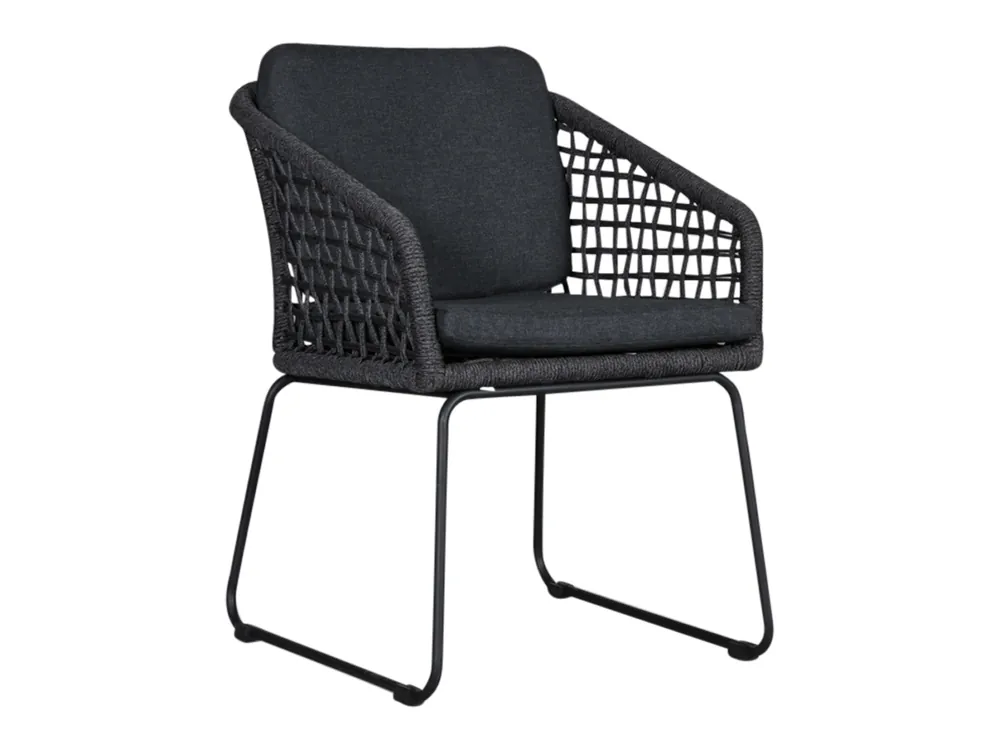 Super-Preis Outdoor Feelings Kentucky Diningstuhl - Lava Grey