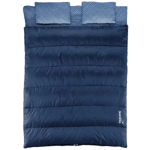 Schnäppchen Skandika Iceland Double Flanell Deckenschlafsack - Darkblue