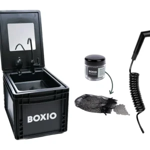 Bestpreis Boxio Wash Waschbecken mit Dusche - Black