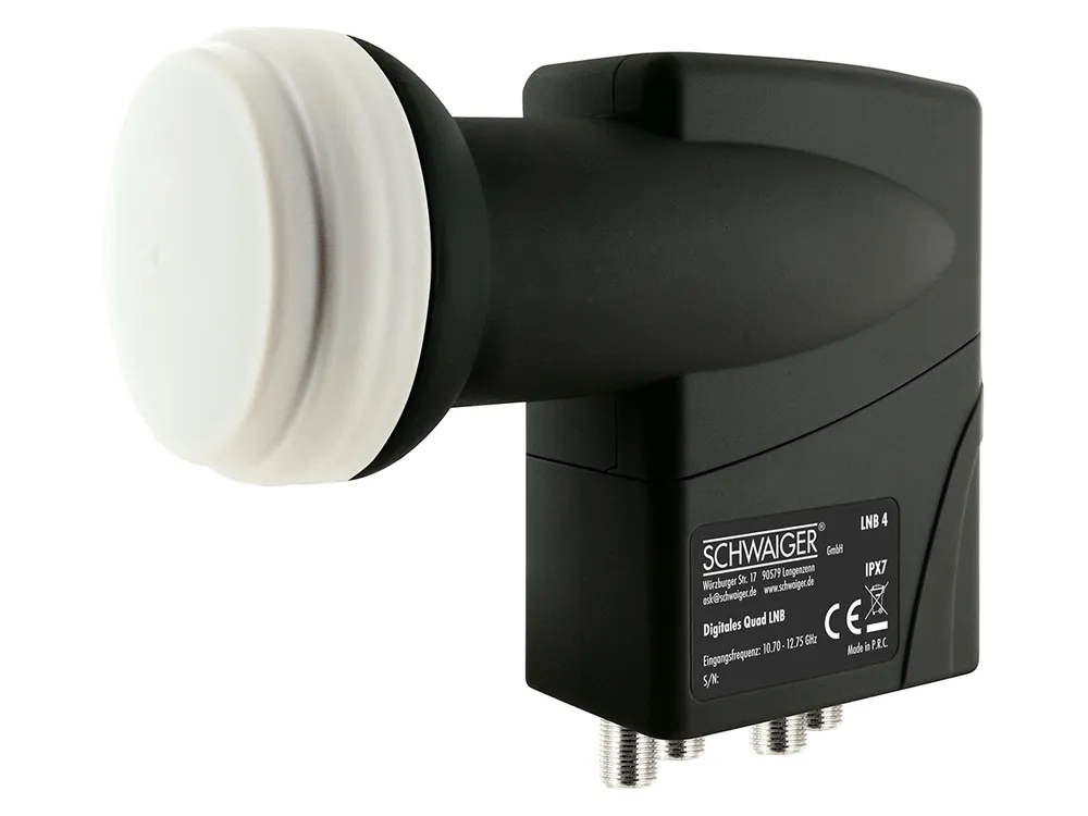 Must-Have Schwaiger 714296 Quad LNB