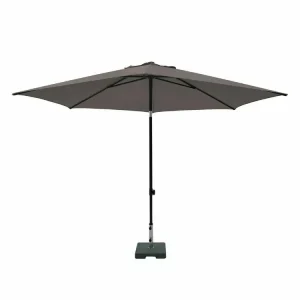 Versand Am Gleichen Tag Madison Elba 300 cm push-up Sonnenschirm - Taupe