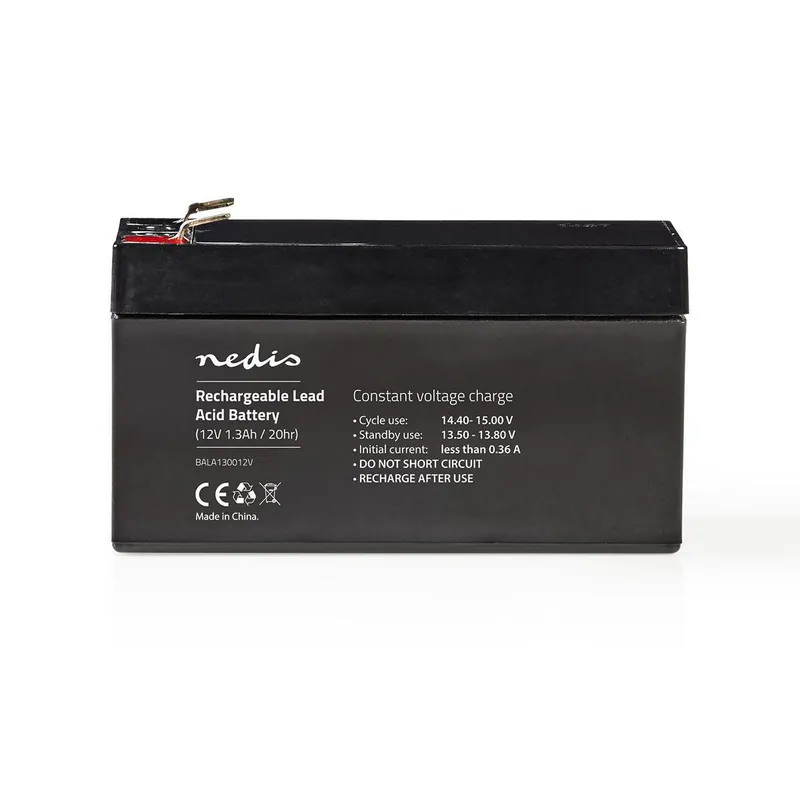 Schneller Versand Nedis BALA130012V Wiederaufladbare Blei-Säure-Batterie