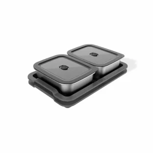 Letzte Chance Weber Works Drop-in Set Prep Behälter und Tablett