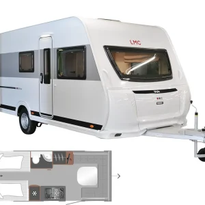 Rabatt LMC Style 530 E 2025 Wohnwagen