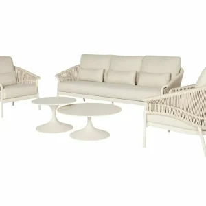 Suns Santorini Sessel-Sofa-Loungeset Preisknaller