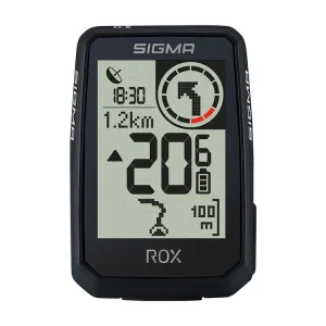 Neuheit Sigma ROX 2.0 Endurance drahtloser Fahrradcomputer - Black
