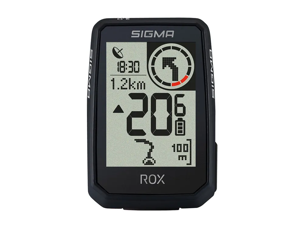 Neuheit Sigma ROX 2.0 Endurance drahtloser Fahrradcomputer - Black