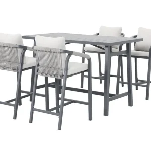 Schneller Versand Garden Impressions Monti 5-teiliges Barset - carbon black