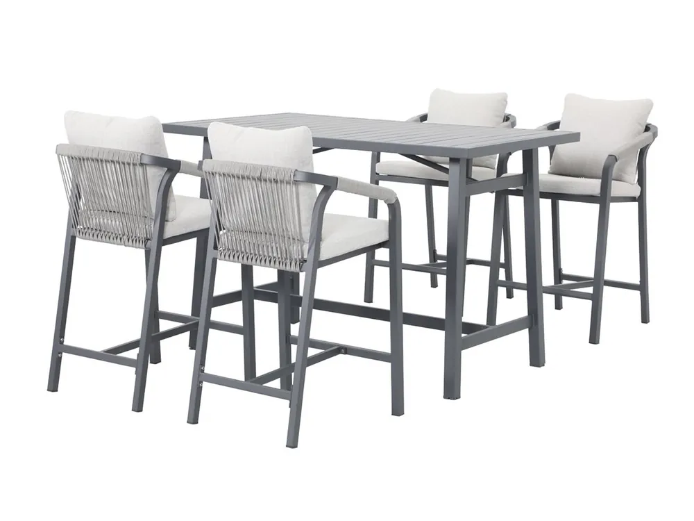 Schneller Versand Garden Impressions Monti 5-teiliges Barset - carbon black