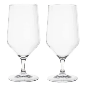 Zertifiziert Gimex Solid Line 430 ml Set von 2 Biergläser