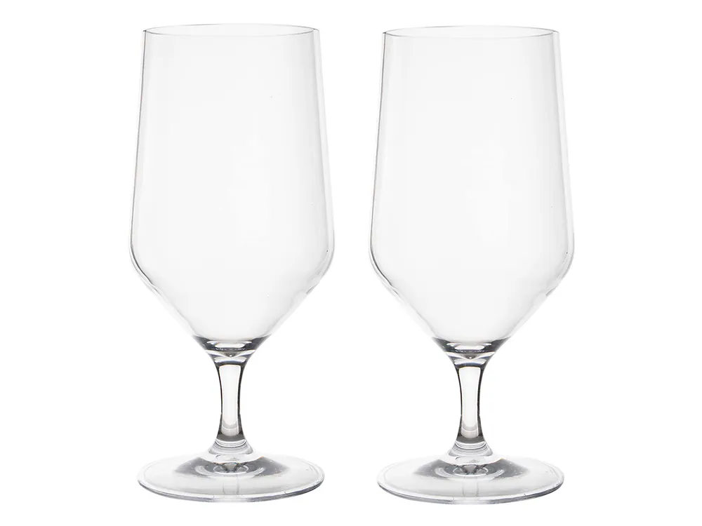 Zertifiziert Gimex Solid Line 430 ml Set von 2 Biergläser