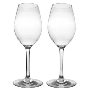 Geprüft Bo-Camp Tritan 330ml Set von 2 Weißweingläser