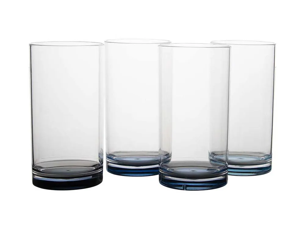 Preiswert Gimex Colour Line Sky 480 ml Set von 4 Longdrinkgläser