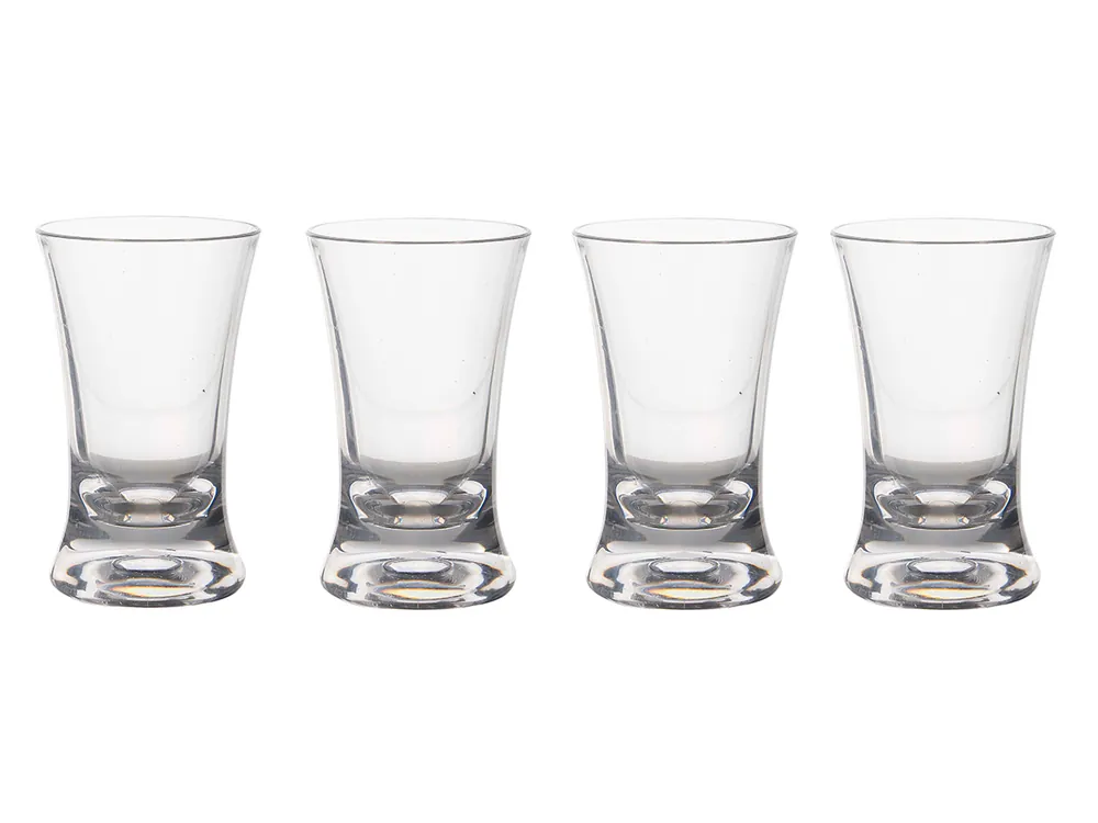 Neue Ware Gimex Linea Line 45 ml Set von 4 Schnapsgläser