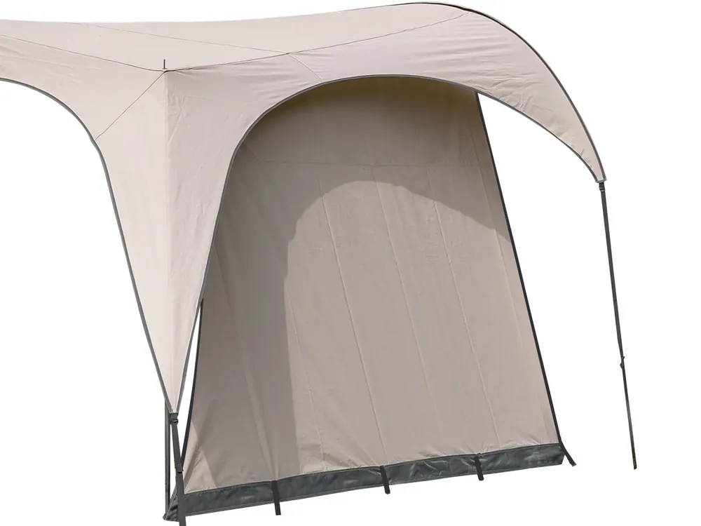 Campooz Travelling Seitenwand ohne Fenster - Beige Neu Im Sortiment