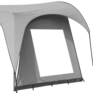 Must-Have Campooz Travelling Seitenwand mit Fenster - Grau