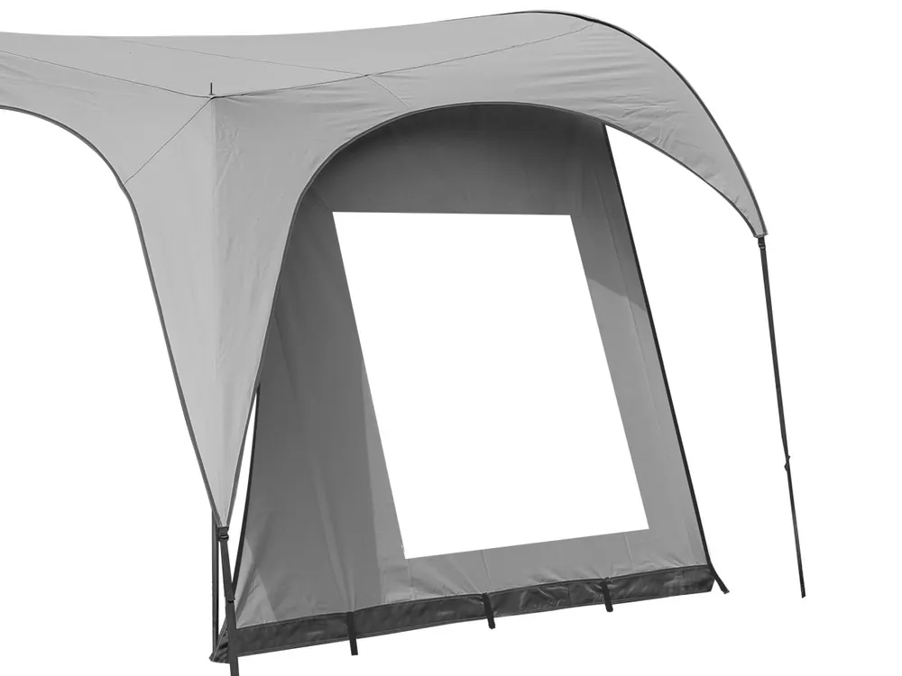 Must-Have Campooz Travelling Seitenwand mit Fenster - Grau