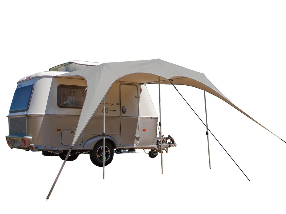 Top-Preis Campooz Travelling Sonnensegel 260 cm - Grau