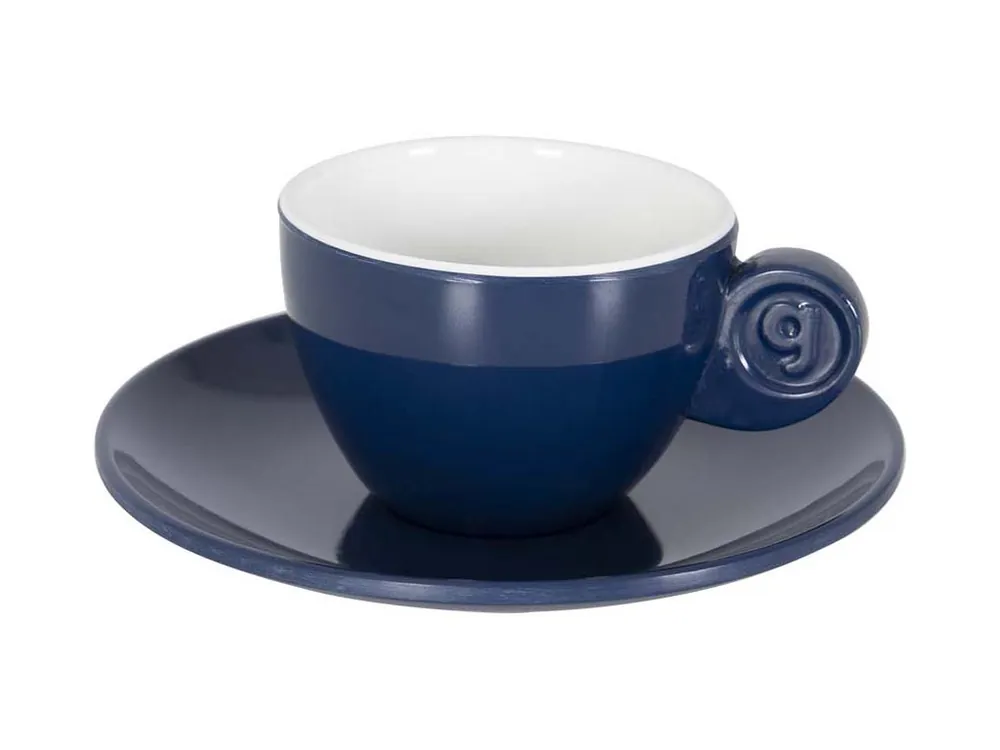 Gimex Solid Line Blue Espresso Set Bestseller