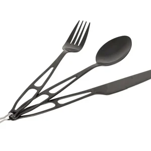 Bo-Camp 3-teiliges Outdoor-Besteckset mit Etui Letzte Chance