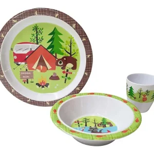 Gimex Kids Line Adventure 3-teiliges Geschirrset Neue Kollektion