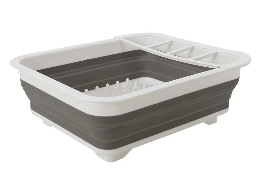 Gimex Faltbar Grey/White Abtropfgestell Saisonangebot